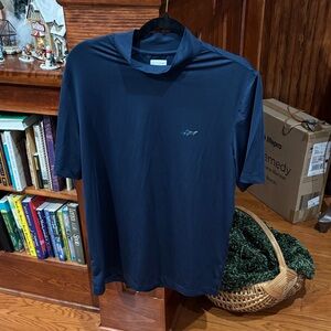Greg Norman Collection Dark Blue Polo Shirt